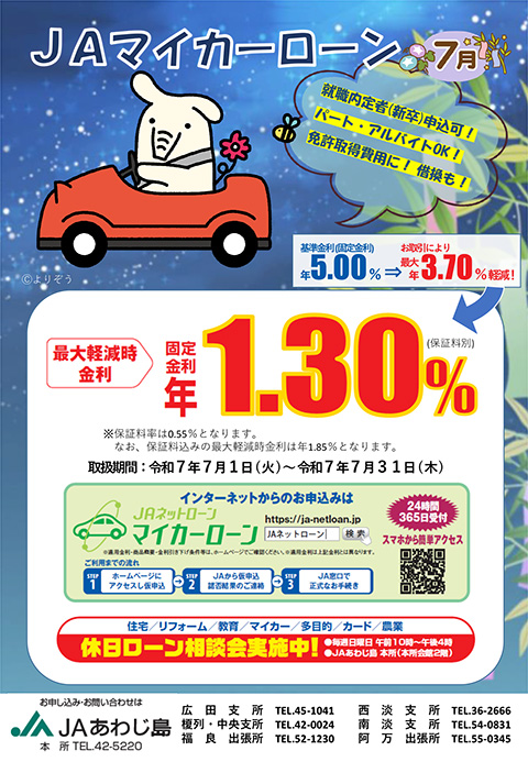JAマイカーローン