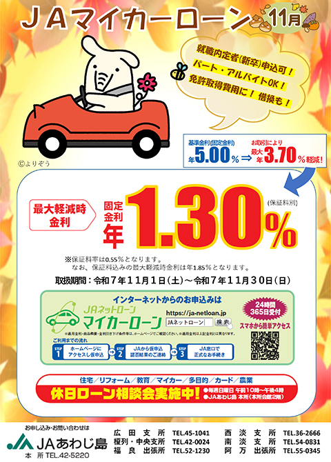 JAマイカーローン