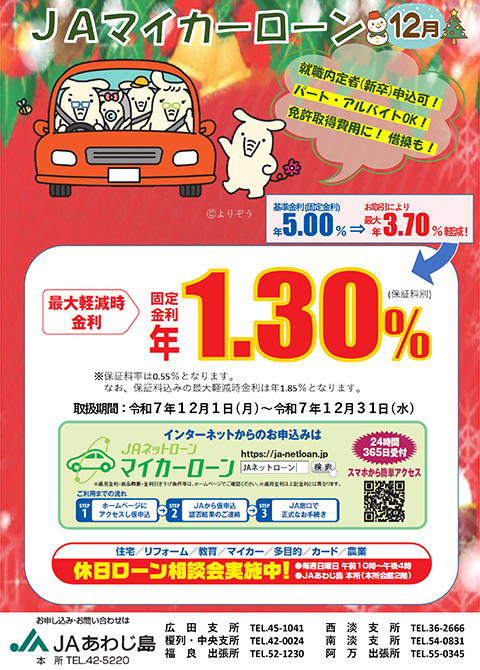 JAマイカーローン