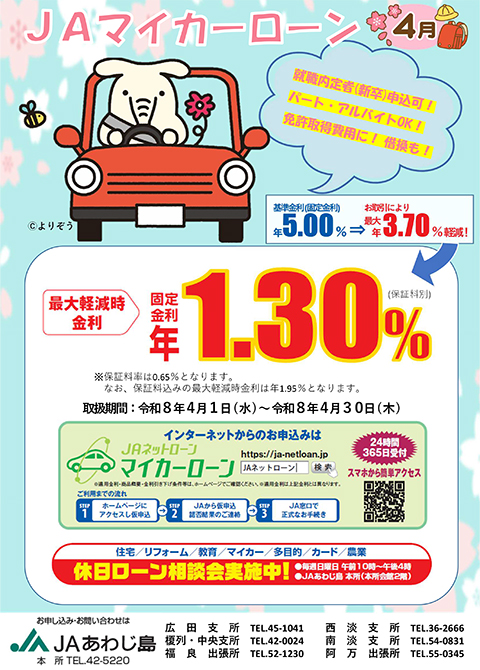 JAマイカーローン