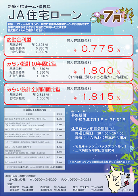 JA住宅ローン